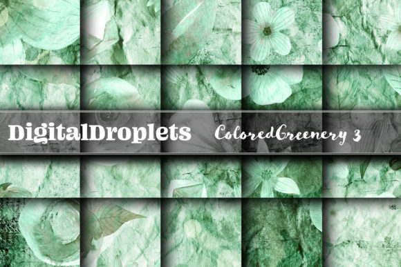 Colored Diamond Greenery Collection 3