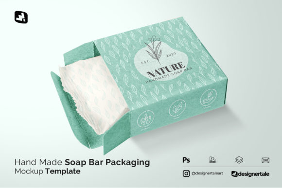 Handmade Soap Bar Packaging Mockup: A Practical Tool for Brand Presentation