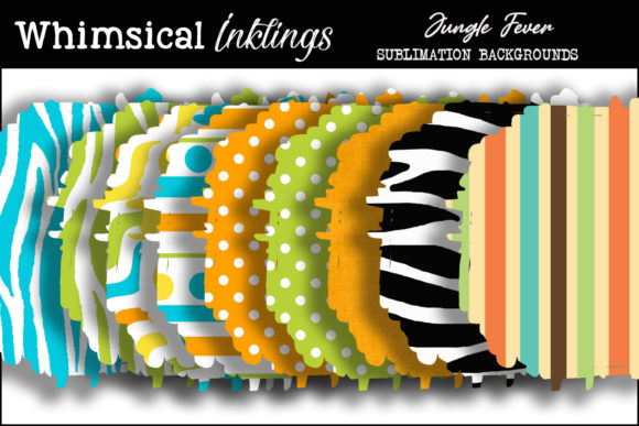 Jungle Fever Sublimation Backgrounds: Unleash Your Inner Animal