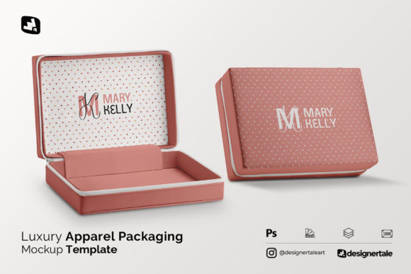 Luxury Apparel Packaging Mockup