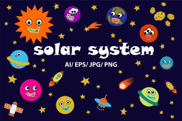 Solar System: A Cosmic Collection for Creative Designers