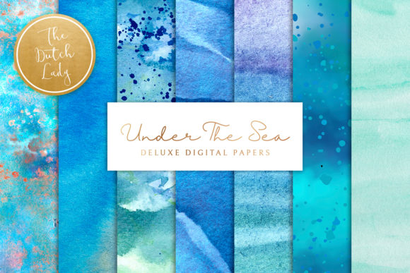 Under the Sea Background Set for Creative Projects