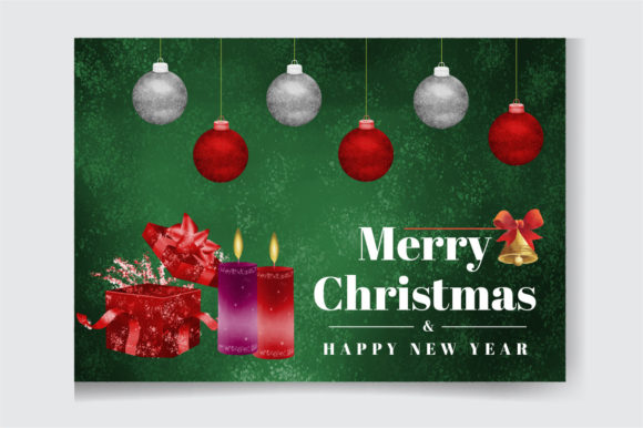 Watercolor Christmas 2022 New Year