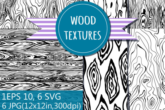 Wood Grain Seamless Pattern Woodland